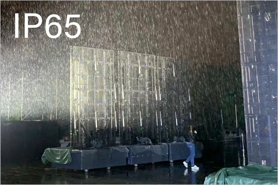IP65 Outdoor Transparent Led Screen For Rental