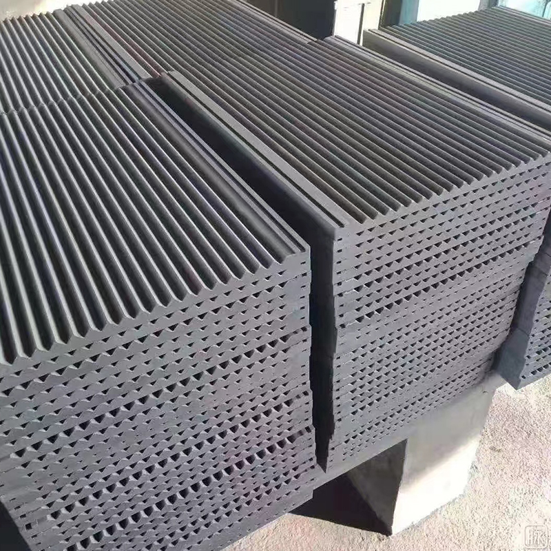 Hot pressed graphite mold
