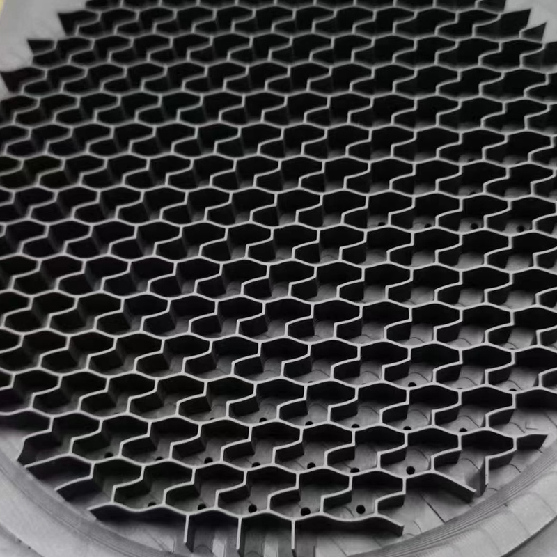Hot pressed graphite mold