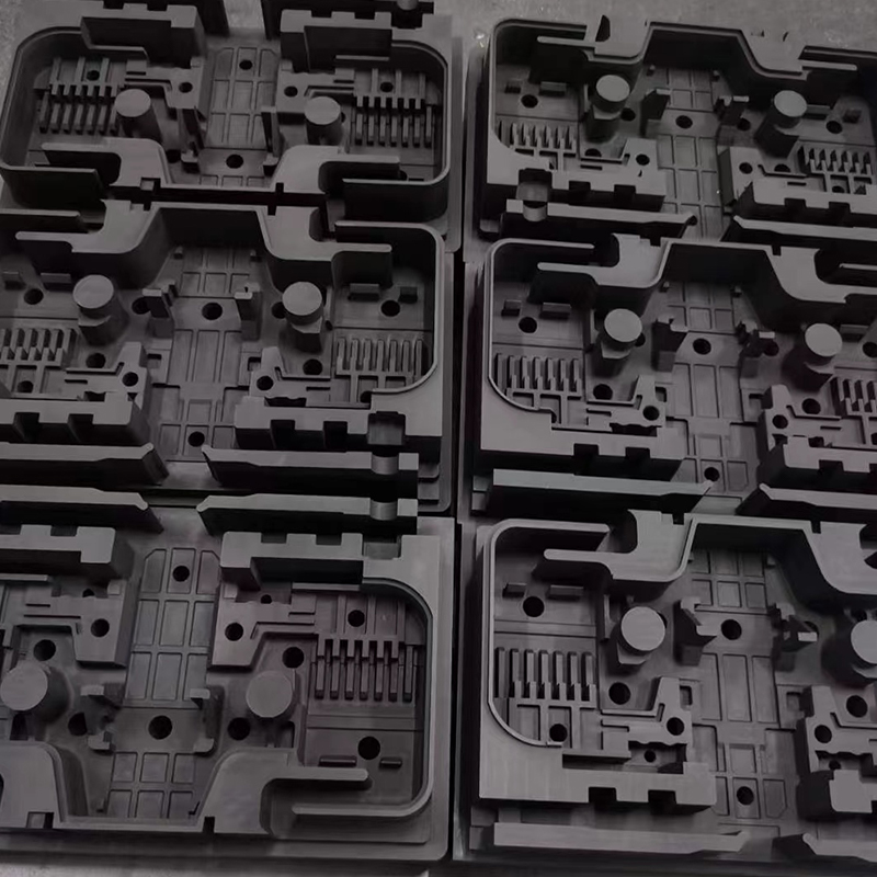 Hot pressed graphite mold