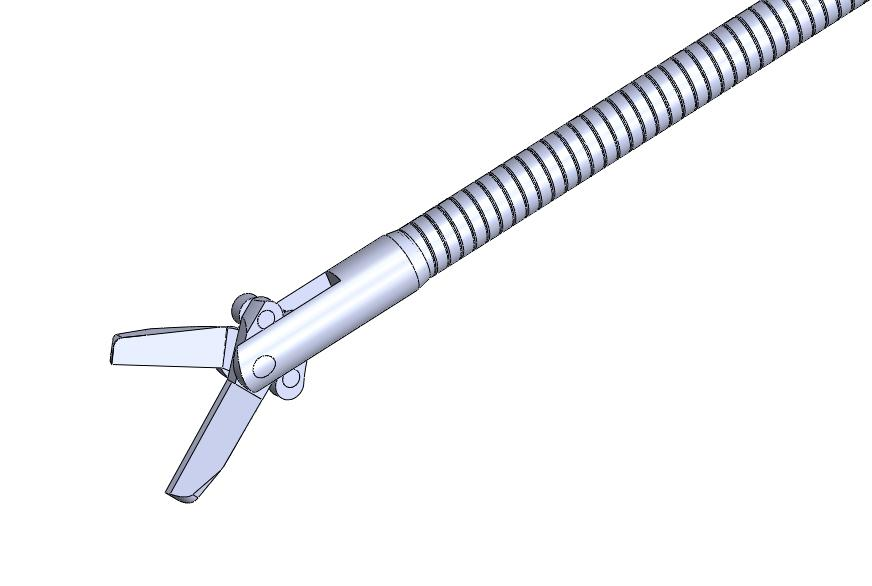 Hysteroscopy supporting surgical instruments