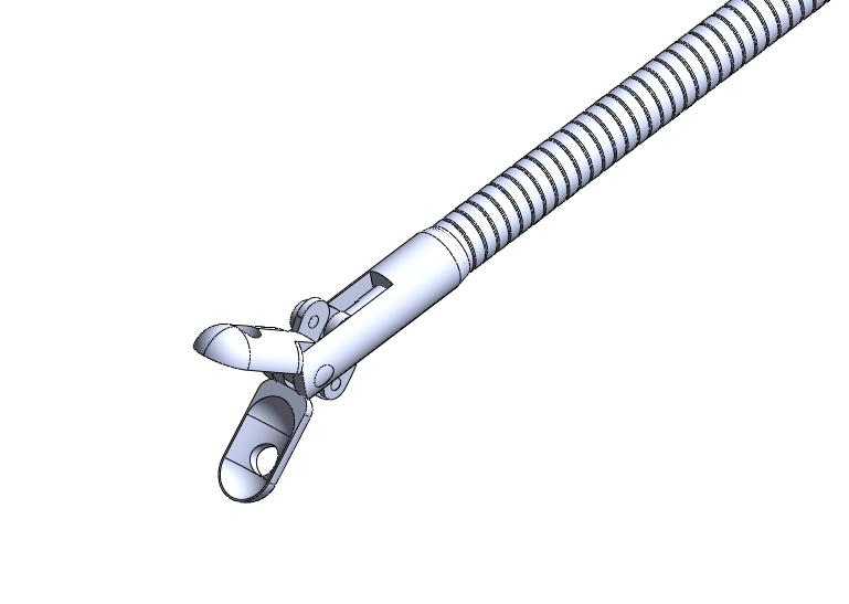 Hysteroscopy supporting surgical instruments