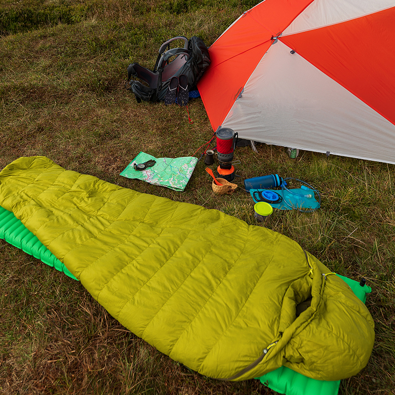 Portable Outdoor Sports Camping Hiking Travel Envelope Sleeping Bag with Various Colors