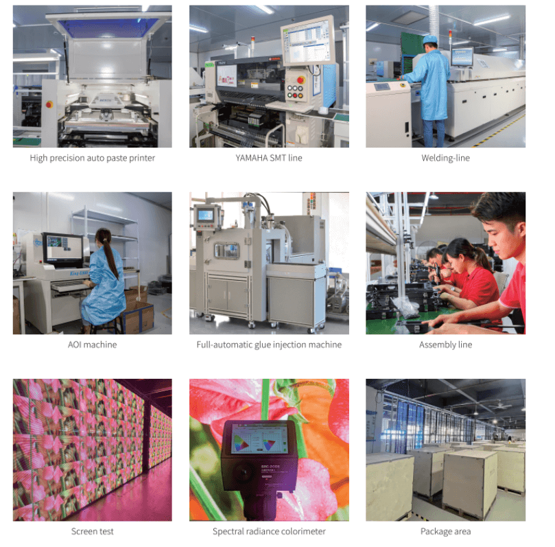 Indoor Fixed Transparent Led Screen factory