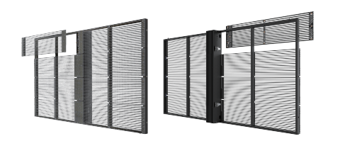 Indoor Transparent Led Display Screen Cabinet