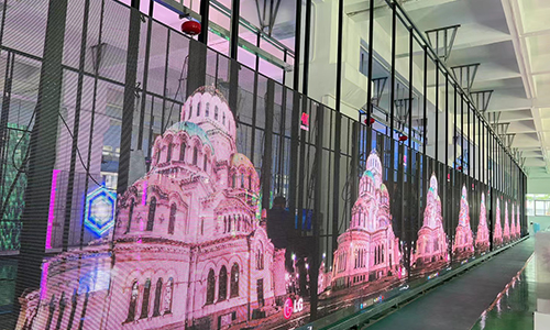 Indoor Transparent Led Display Screen Cabinet