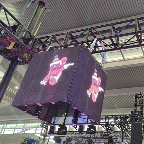 Indoor Cube Transparent Led Screen