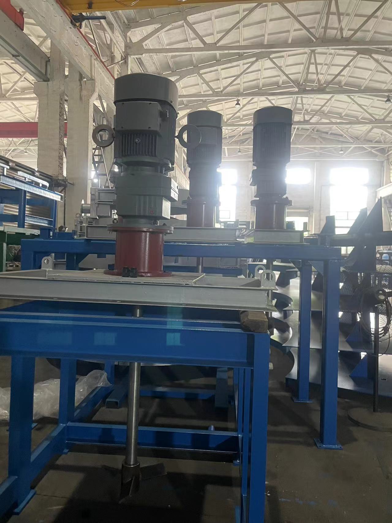 high temperature  mixing equipment recycle plant  lead liquid agitator for lead refining furnace pot 