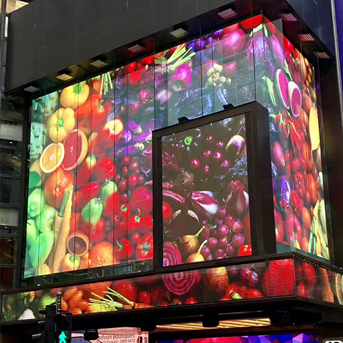 Indoor Fixed Glass Window Transparent LED Screen