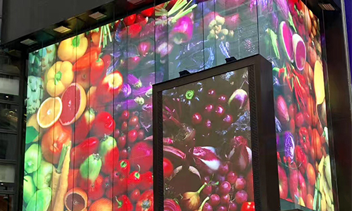 Indoor Fixed Glass Window Transparent LED Screen