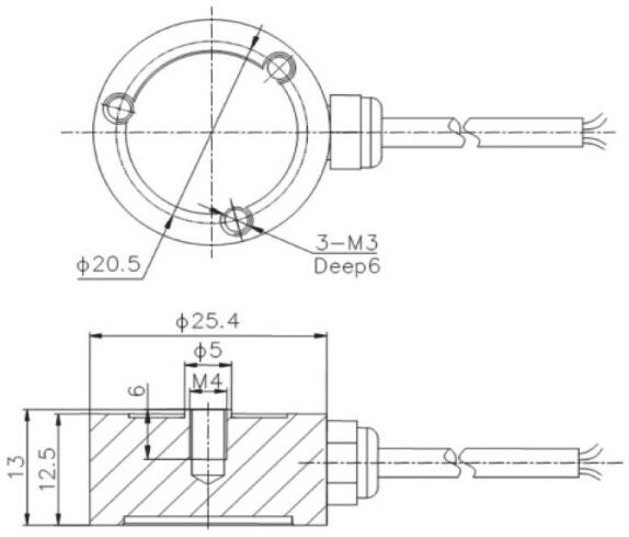 Miniature Compression Load Cell