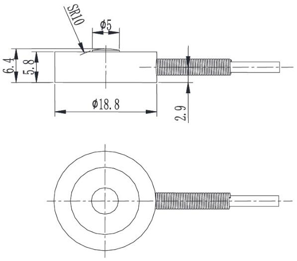 Miniature Compression Load Cell