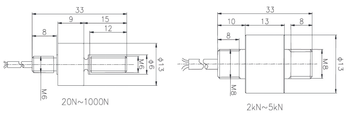 Miniature Compression And Tension Load Cell