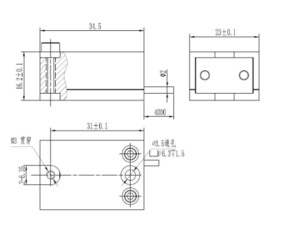 Miniature Compression And Tension Load Cell