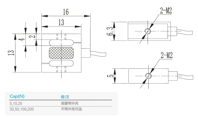 Tension And Compression Load Cell