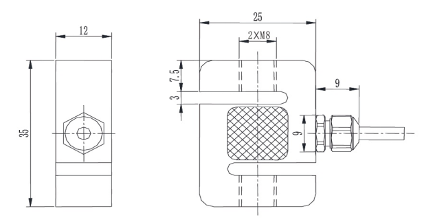 S-Type Tension And Compression Load Cell