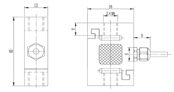 Tension And Compression Load Cell