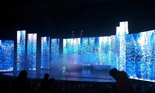 Indoor Transparent Led Screen Ror Rental