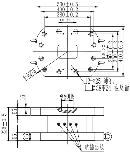 3-Axis Force Paltform