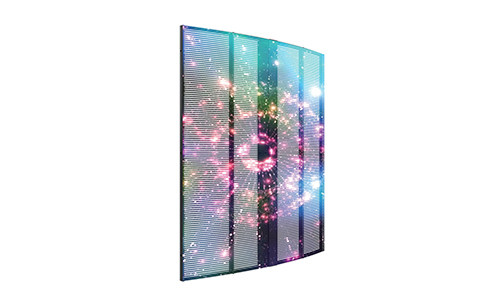 Holographic Led Screen Digital Signage For Glass Window 