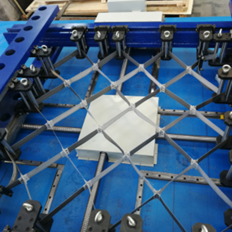 Geocell Four-Axis Tensile Test System