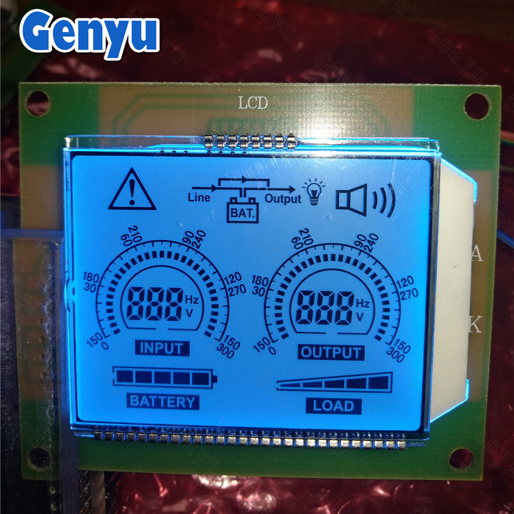 COB TN Positive LCD Display PCB board Module Tn Htn Segment LCD