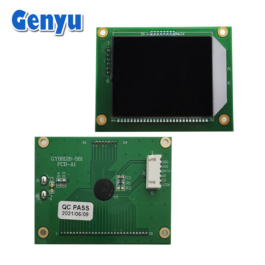 7 segment 14 segment 16 segment TN LCD display module