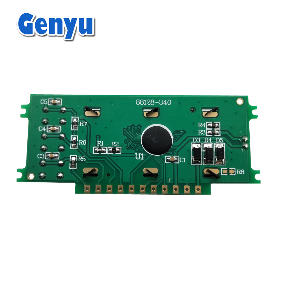 monochrome segmented FSTN 7 segment lcd display module