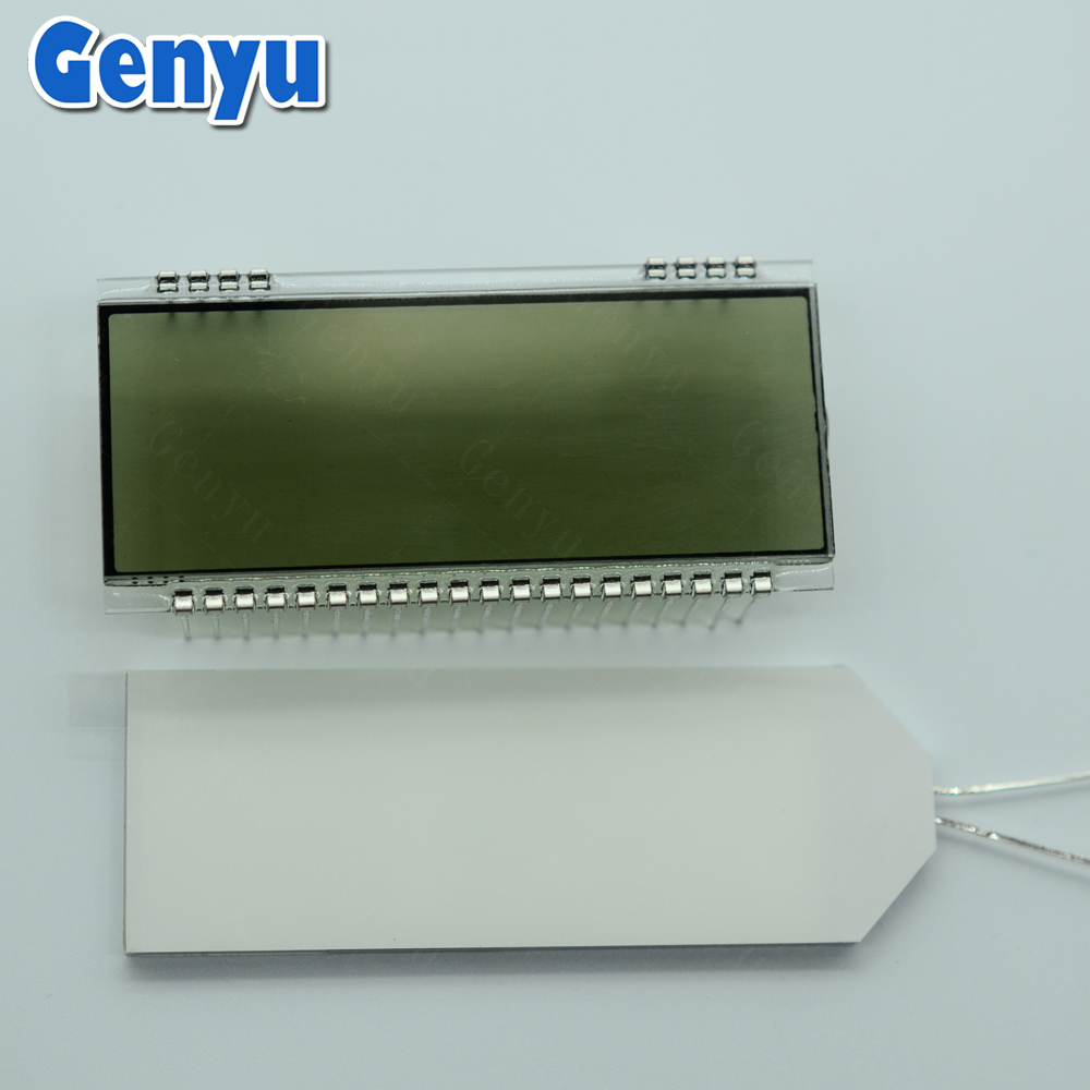 China LCD Factory Customized Smart Electricity Meter Monochrome Segment LCD Display