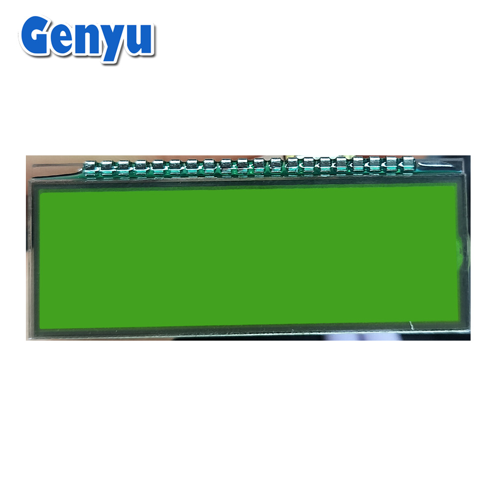 LCD Factory Custom STN Yellow-Green LCD 300H Segment LCD Display For Smart Meter