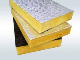 Fire Retardant Insulation Aluminum Foil Glass Wool Board