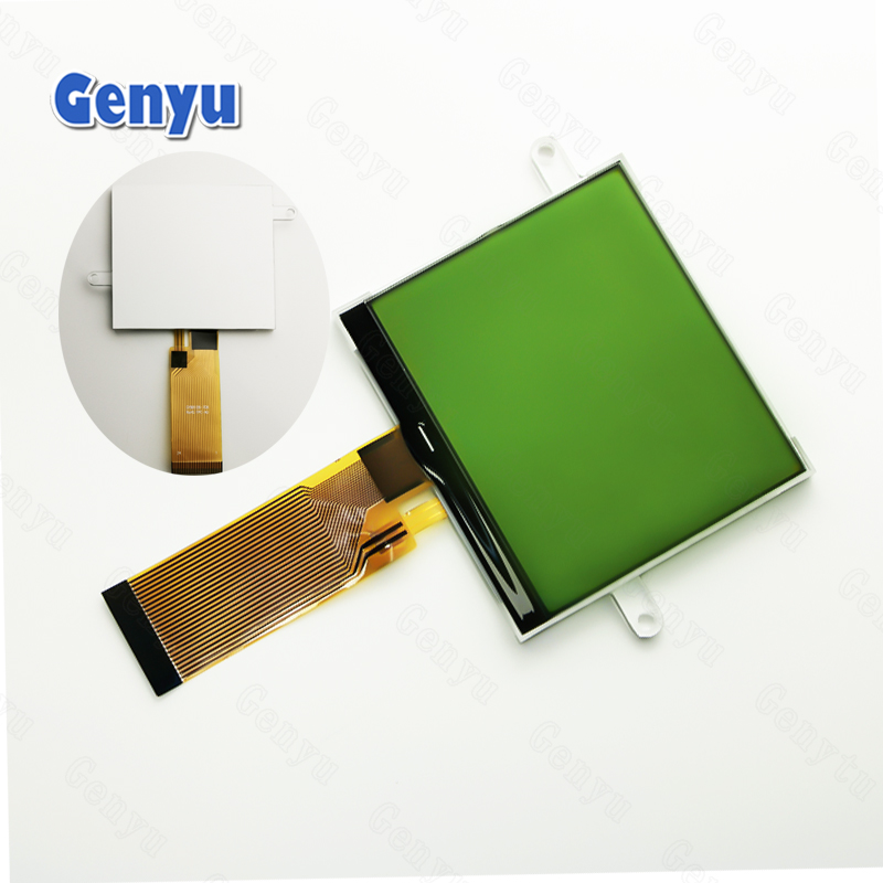 China Factory Custom STN Y-G LCD Green LED Backlight Segment LCD For Electronic scale