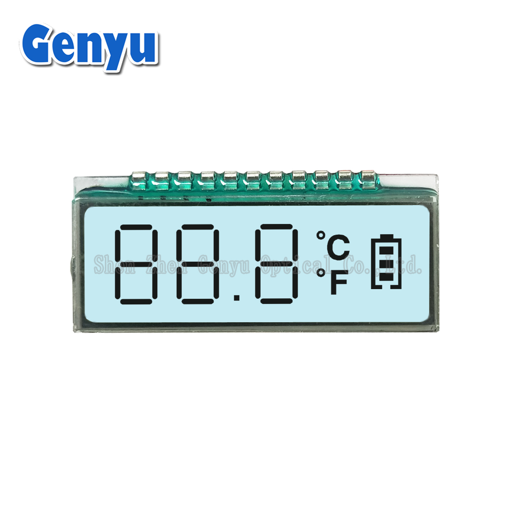 Digits mono 16 segment 14 segment 7 segment Thermometer display TN lcd display