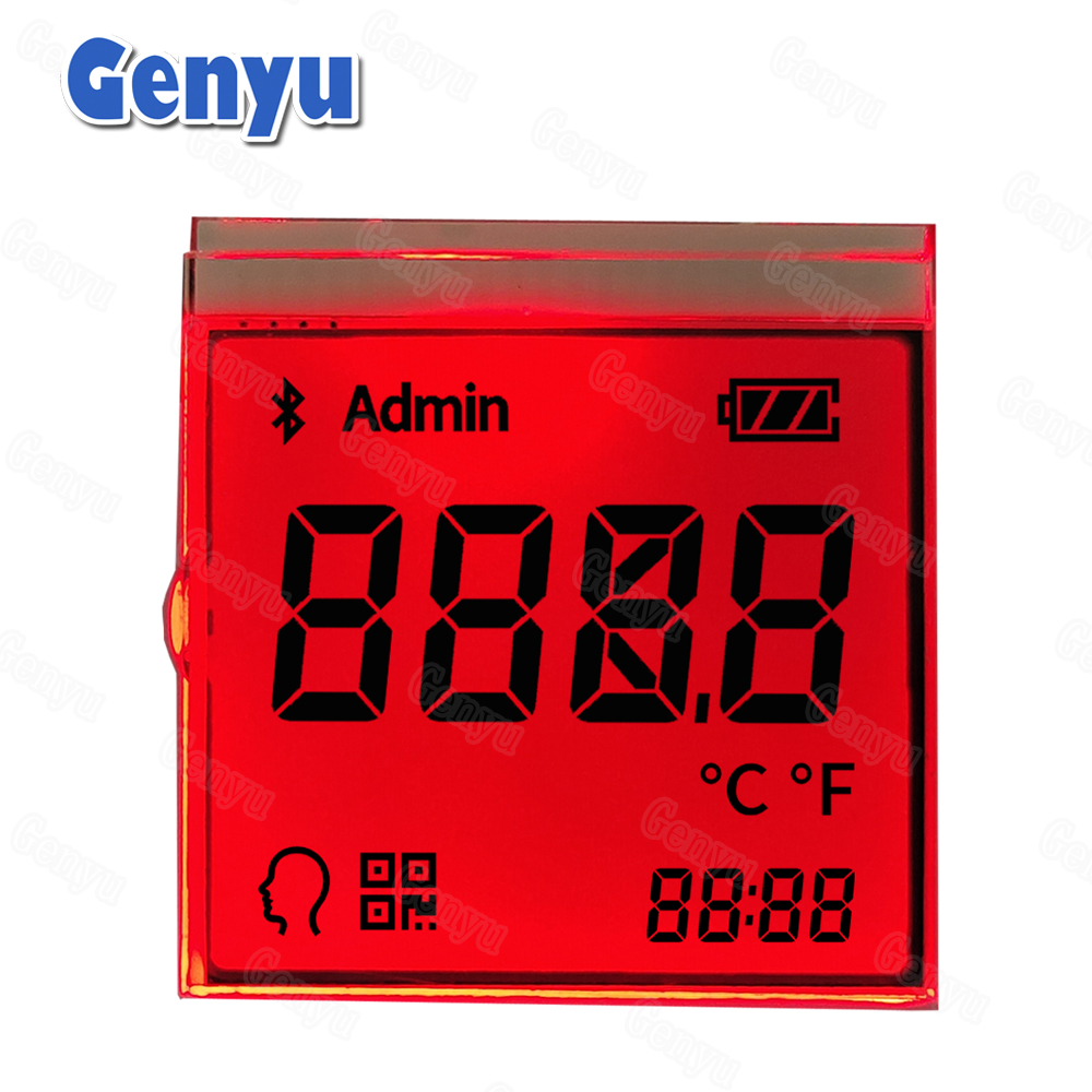 Custom RGB LED Backlight Thermometer LCD Display TN lcd display