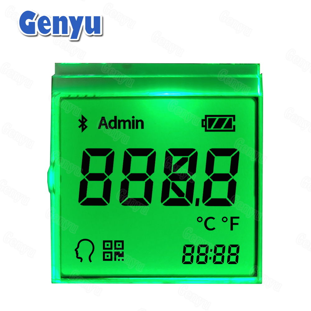 Custom RGB LED Backlight Thermometer LCD Display TN lcd display