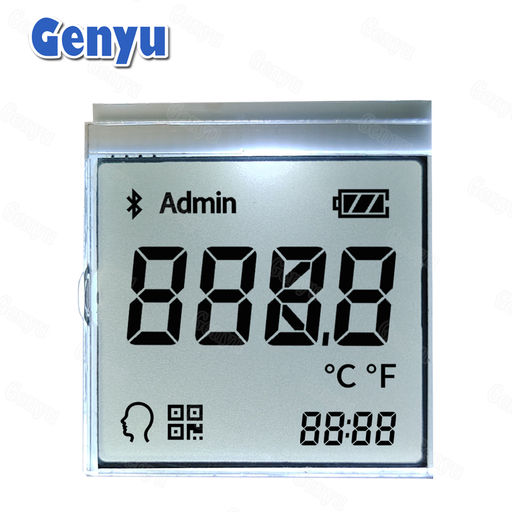 Custom RGB LED Backlight Thermometer LCD Display TN lcd display