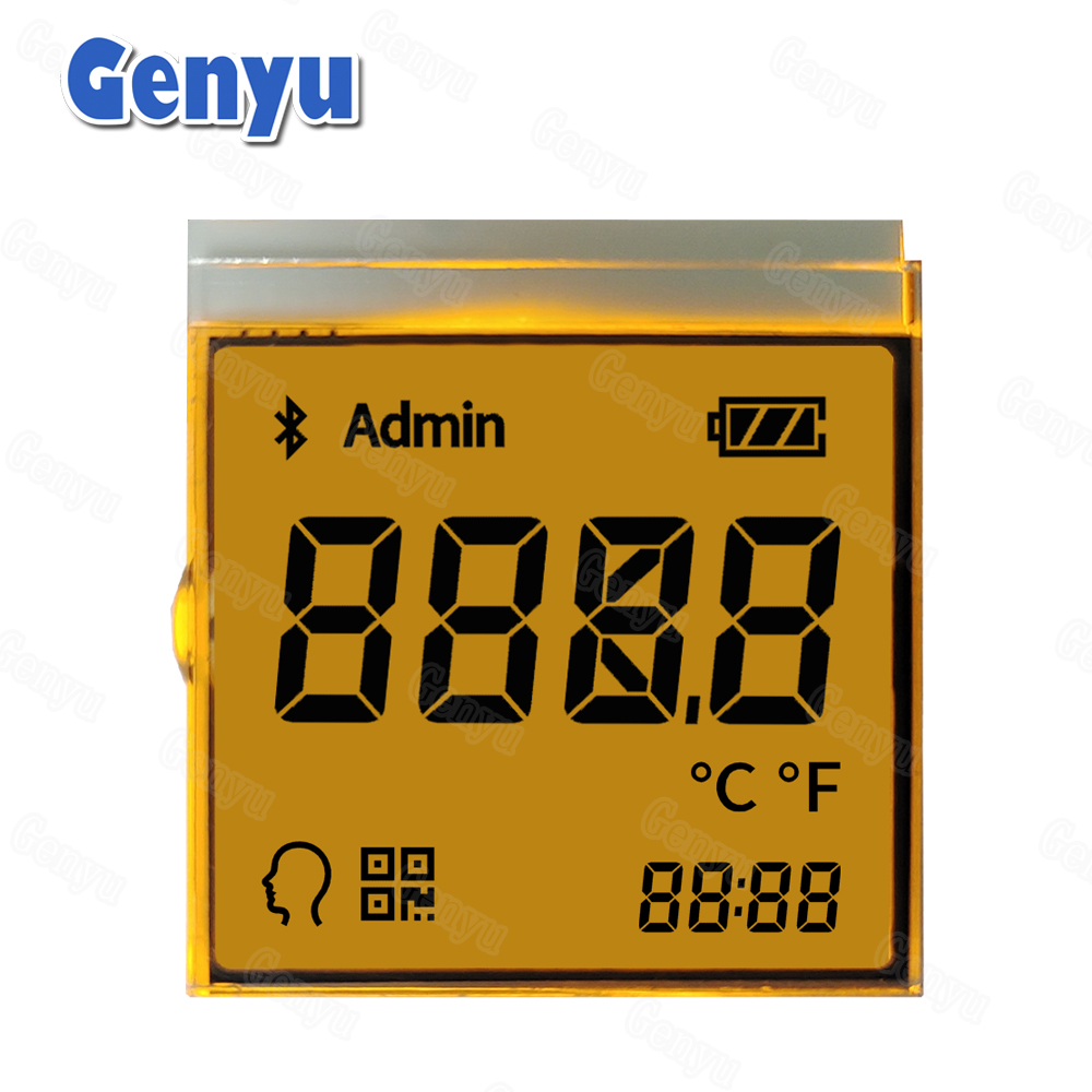 Custom RGB LED Backlight Thermometer LCD Display TN lcd display