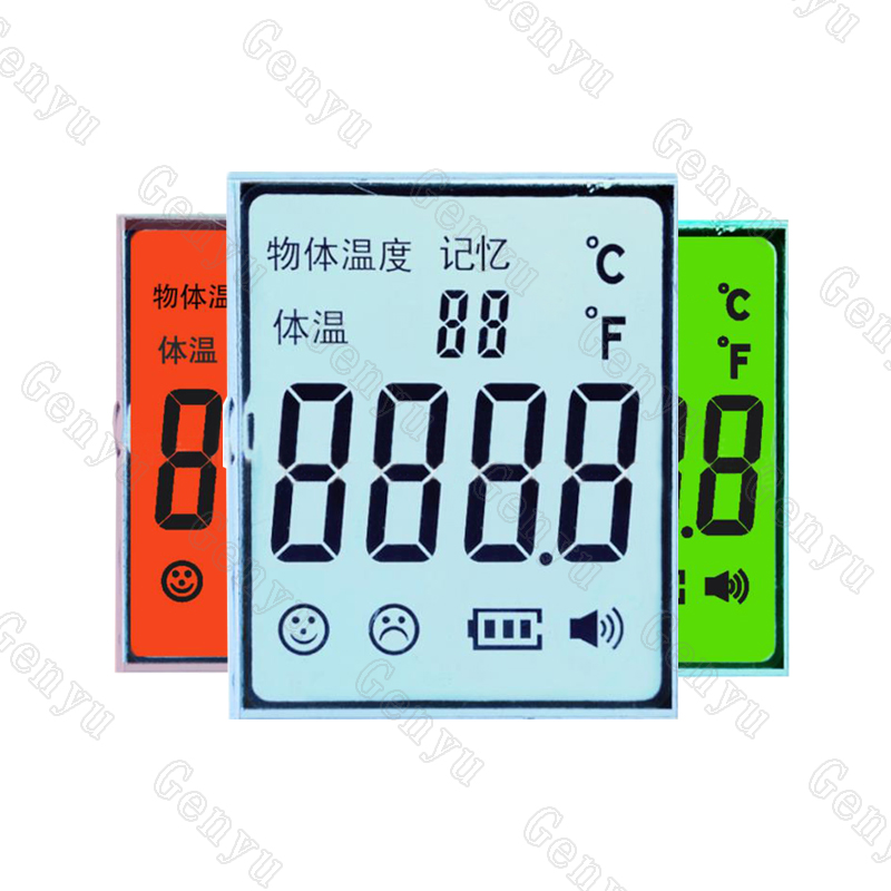 Custom Segment LCD Thermometer LCD Display TN LCD