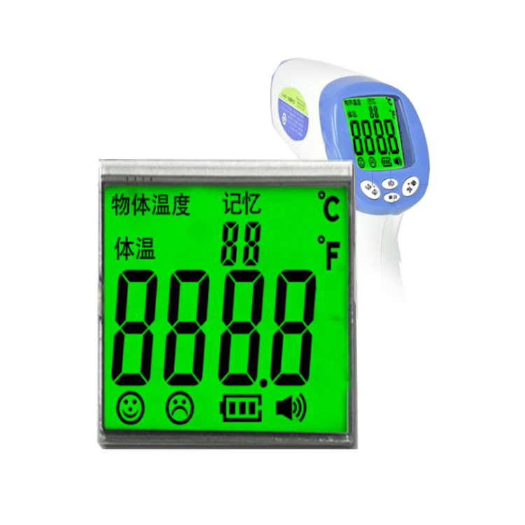 Custom Segment LCD Thermometer LCD Display TN LCD