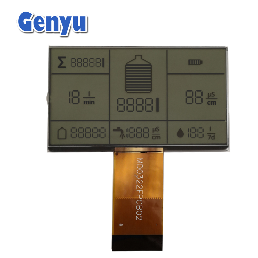 TN Positive LCD with FPC Cable Segment LCD