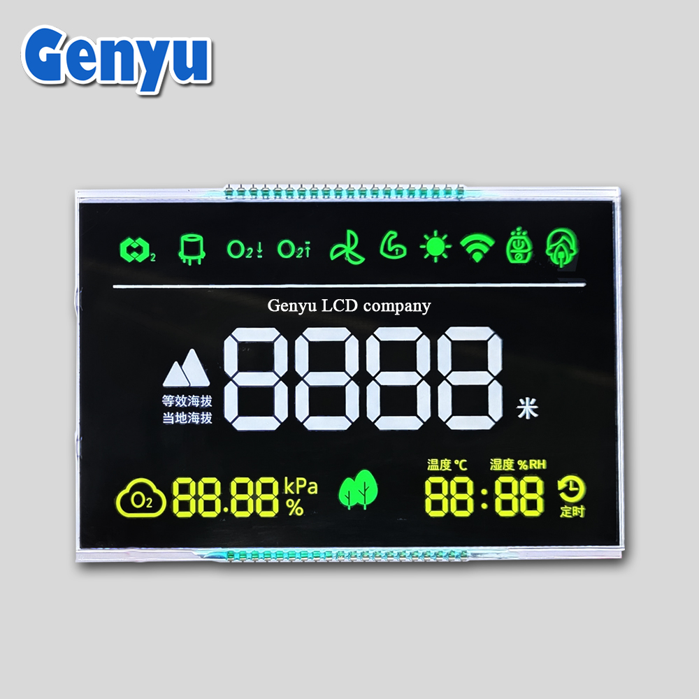 Custom VA LCD Display with Pin Segment LCD Display