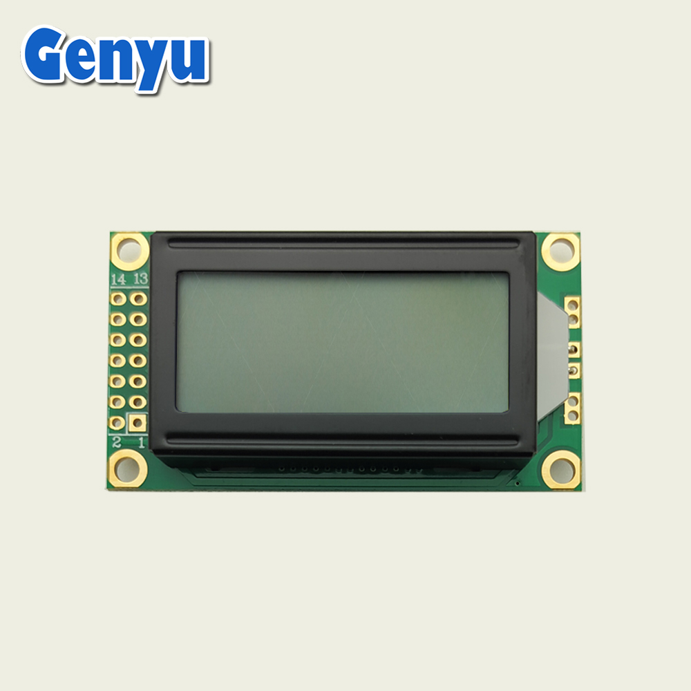 0802 Standard COB LCD Module Grey 8x2 Character Lcd Module