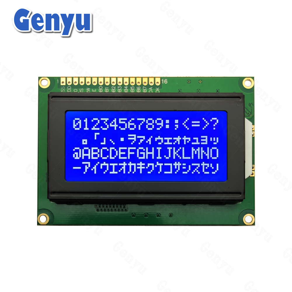 GY1604A Character LCD STN Blue COB LCD Display 16x4 LCD Screen