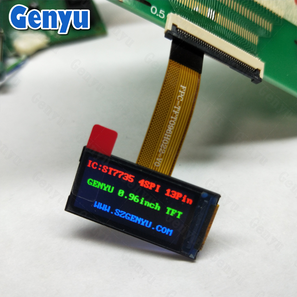 Small Size Full Color SPI 80x160 Dots IPS 0.96 TFT LCD Module