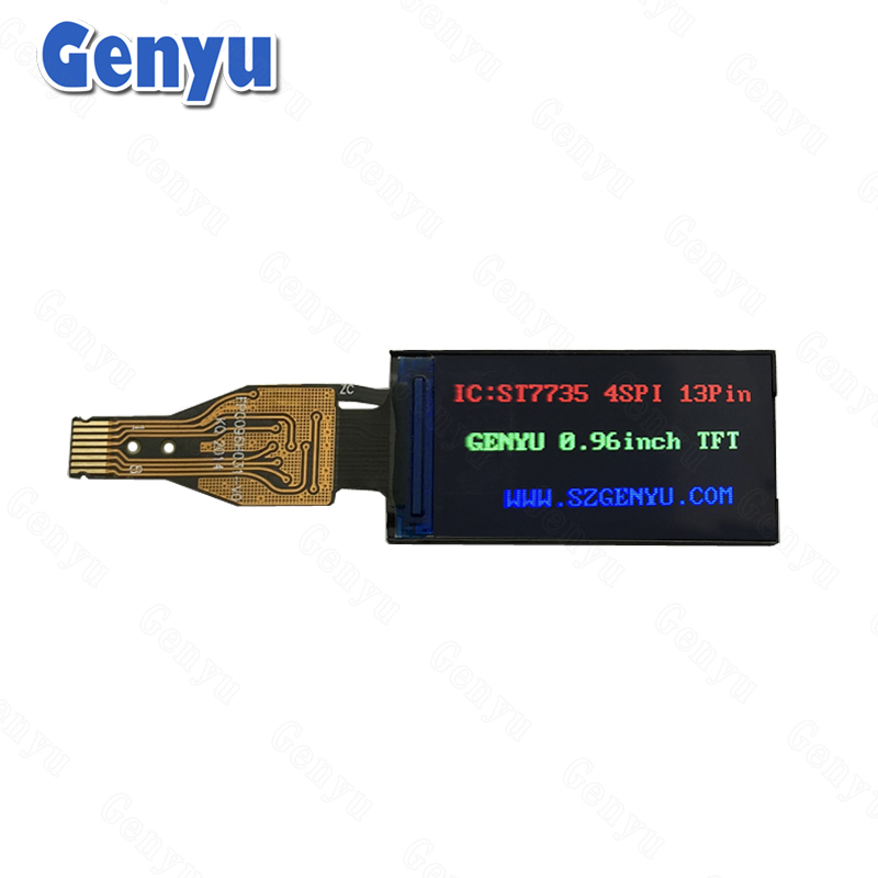 0.96 Inch Full Color SPI Screen 80x160 Dots IPS 0.96 TFT LCD