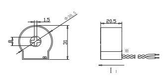 New Design Mini Magnetic Shield DC Immune Toroidal Current Trandormer for State Grid S-05