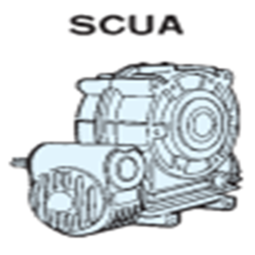 MHI HASEG Worm Gear Reducer SCUA100L-310