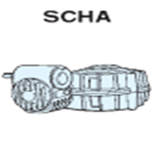 MHI HASEG Worm Gear Reducer SCHA100L-310