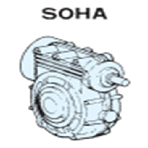 MHI HASEG Worm Gear Reducer SOHA65L-5
