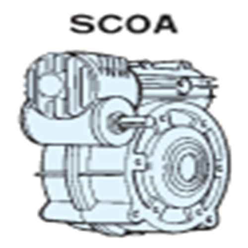 MHI HASEG Worm Gear Reducer SCOA100L-310